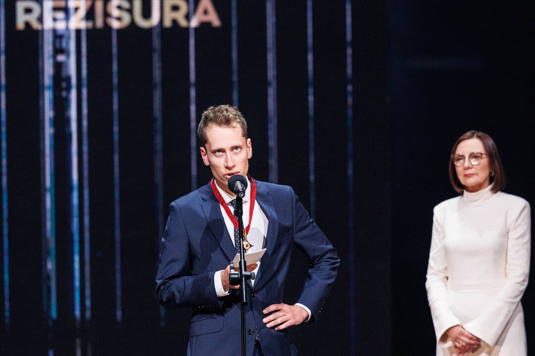 „Auksinių scenos kryžių“ apdovanojimų ceremonija Klaipėdos dramos teatre