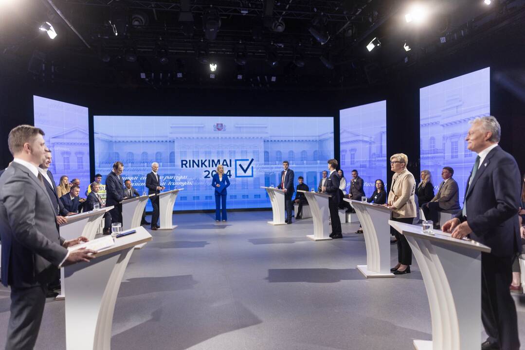 Kandidatų į prezidentus debatai 2024