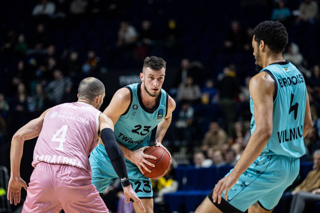 Europos taurė: Vilniaus „Wolves-Twinsbet“ – Badalonos „Joventut“ 91:80