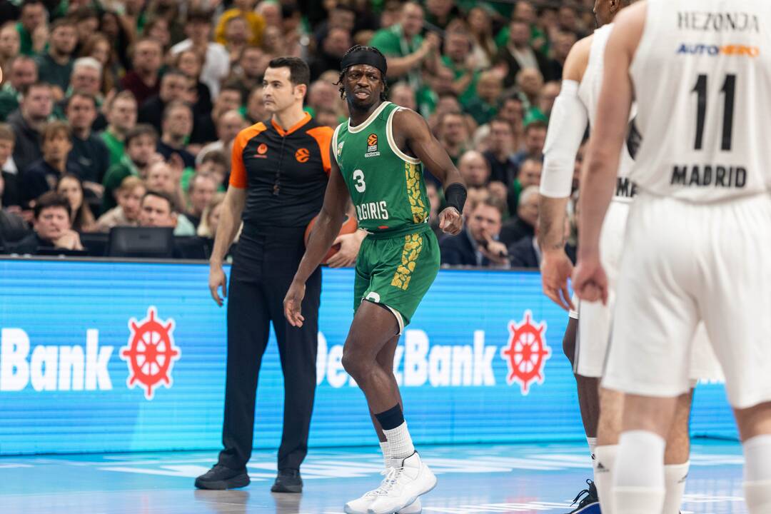 Eurolyga: Kauno „Žalgiris“ – Madrido „Real“ 64:83