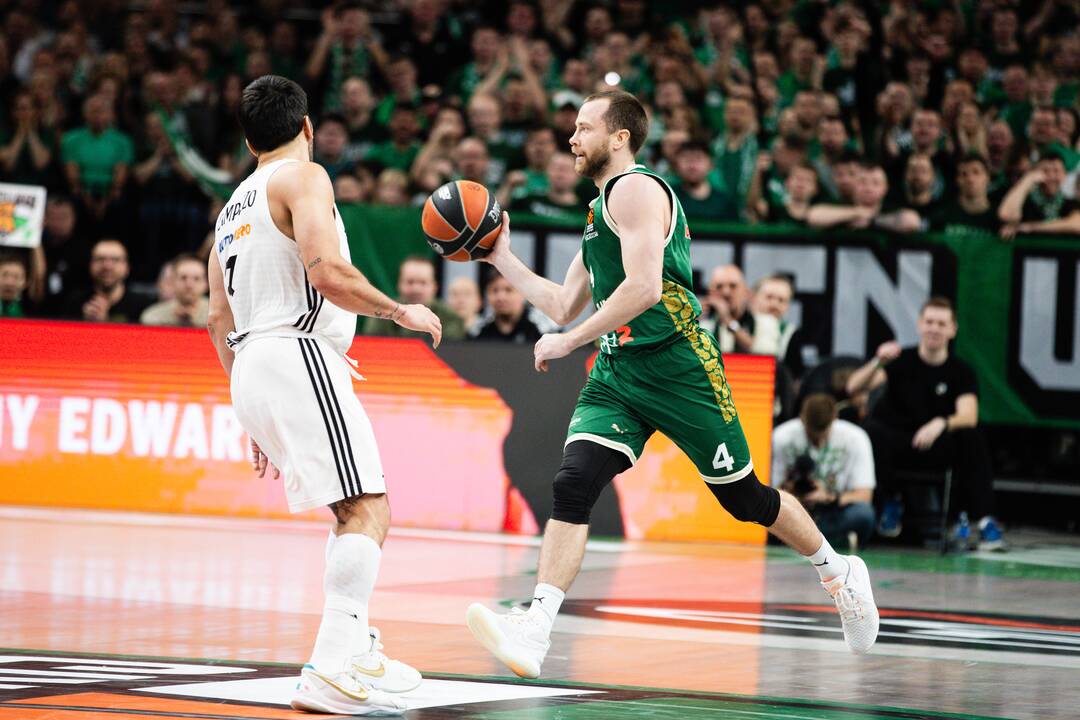 Eurolyga: Kauno „Žalgiris“ – Madrido „Real“ 64:83