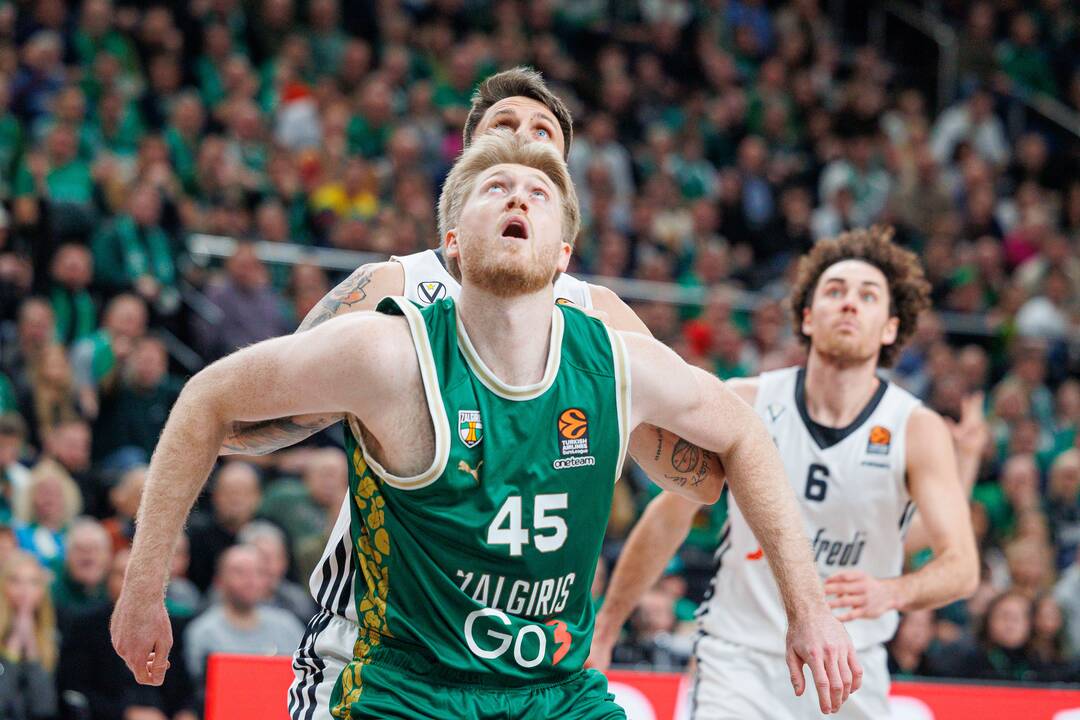 Eurolyga: Kauno „Žalgiris“ – Bolonijos „Virtus“ 77:68