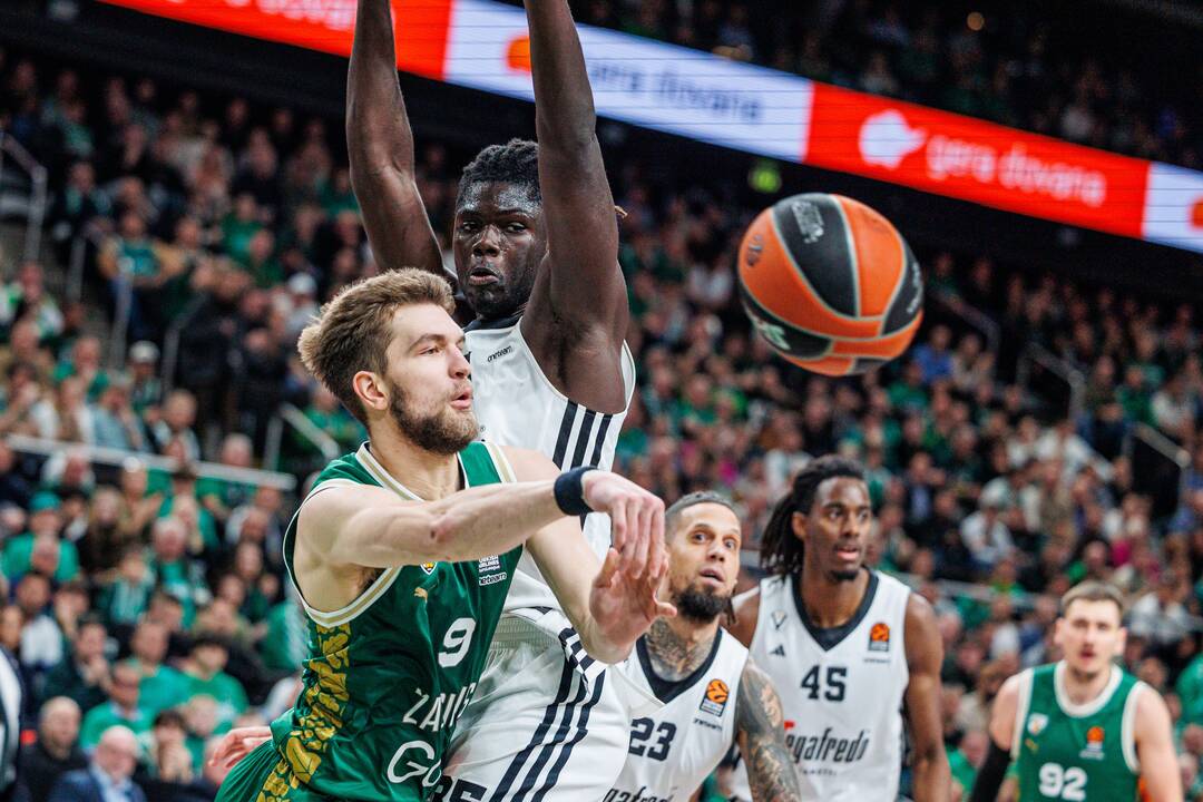 Eurolyga: Kauno „Žalgiris“ – Bolonijos „Virtus“ 77:68