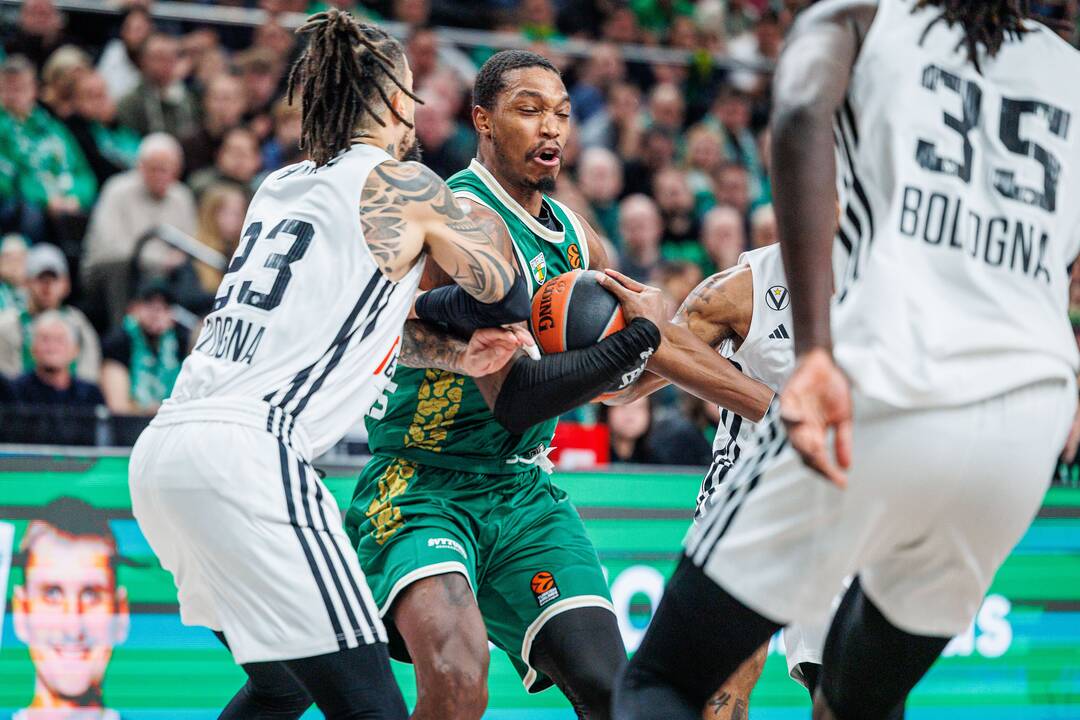 Eurolyga: Kauno „Žalgiris“ – Bolonijos „Virtus“ 77:68
