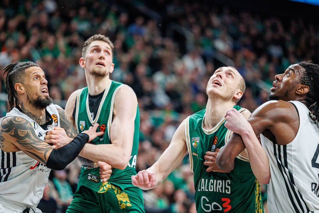 Eurolyga: Kauno „Žalgiris“ – Bolonijos „Virtus“ 77:68