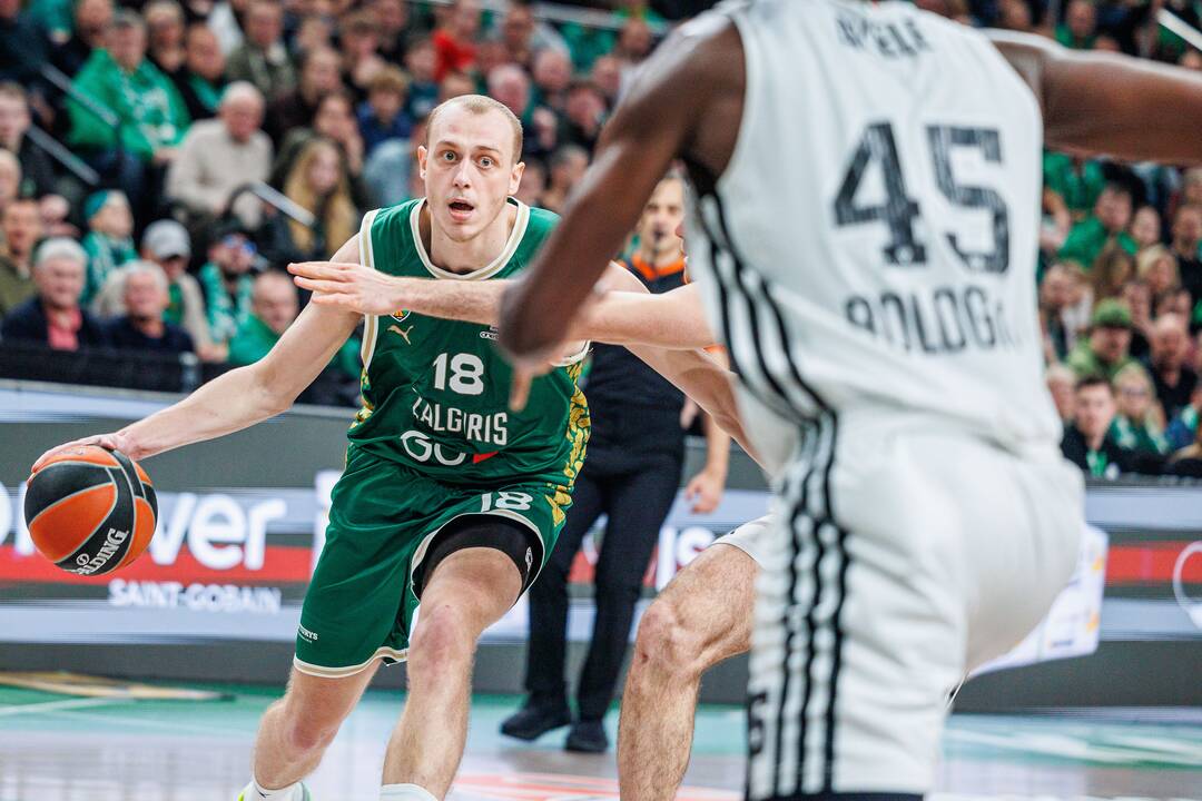 Eurolyga: Kauno „Žalgiris“ – Bolonijos „Virtus“ 77:68