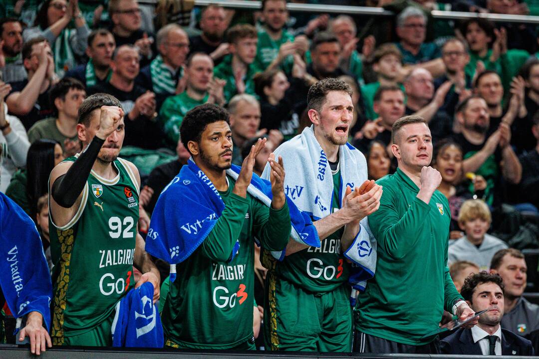 Eurolyga: Kauno „Žalgiris“ – Bolonijos „Virtus“ 77:68