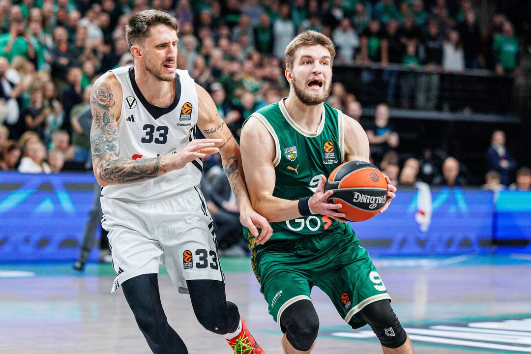 Eurolyga: Kauno „Žalgiris“ – Bolonijos „Virtus“ 77:68