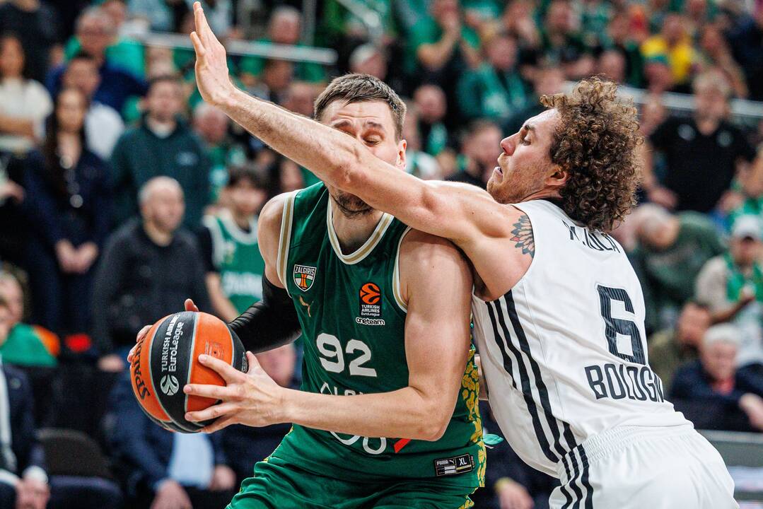 Eurolyga: Kauno „Žalgiris“ – Bolonijos „Virtus“ 77:68