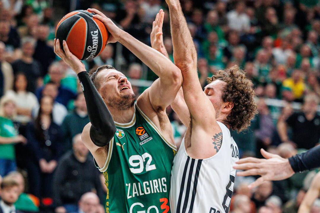 Eurolyga: Kauno „Žalgiris“ – Bolonijos „Virtus“ 77:68