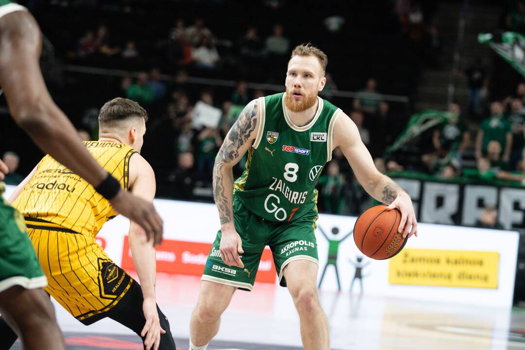 KMT ketvirtfinalis: „Žalgiris“ – „Šiauliai“ 92:85