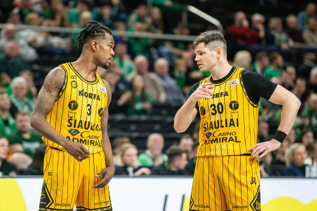 KMT ketvirtfinalis: „Žalgiris“ – „Šiauliai“ 92:85