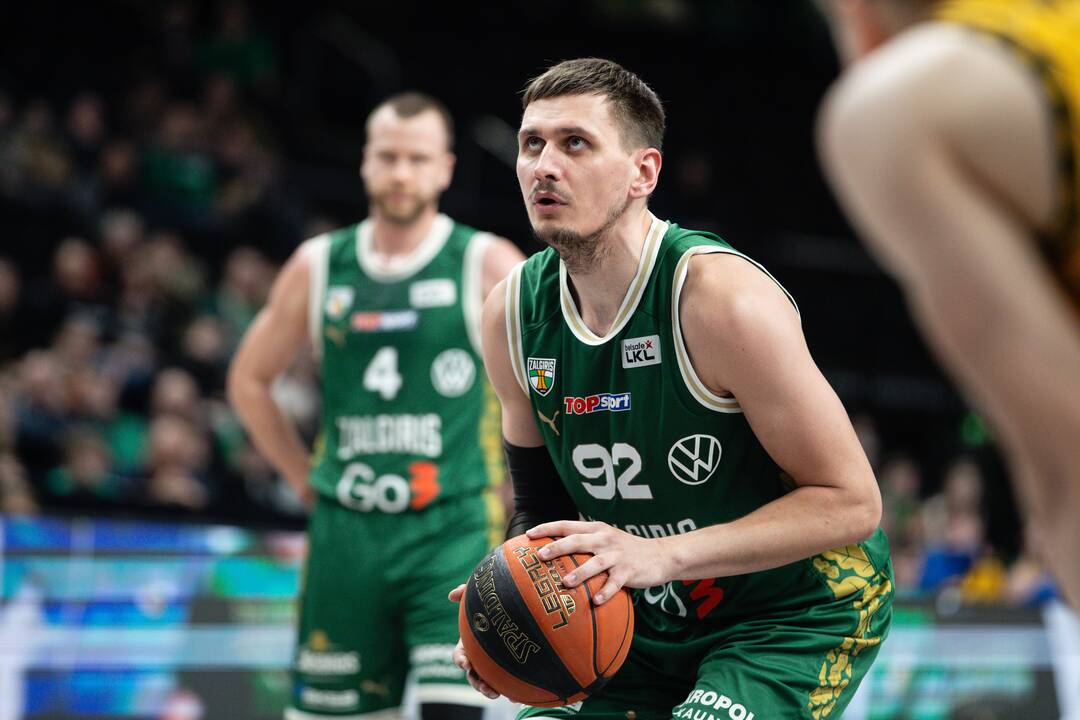 KMT ketvirtfinalis: „Žalgiris“ – „Šiauliai“ 92:85