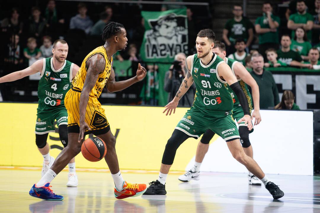 KMT ketvirtfinalis: „Žalgiris“ – „Šiauliai“ 92:85