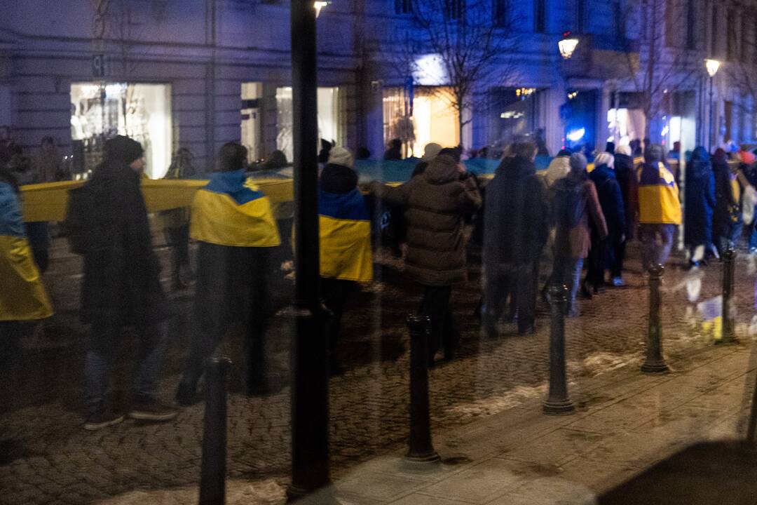 Paramos ir solidarumo eitynės „Ukraina – nedaloma!“
