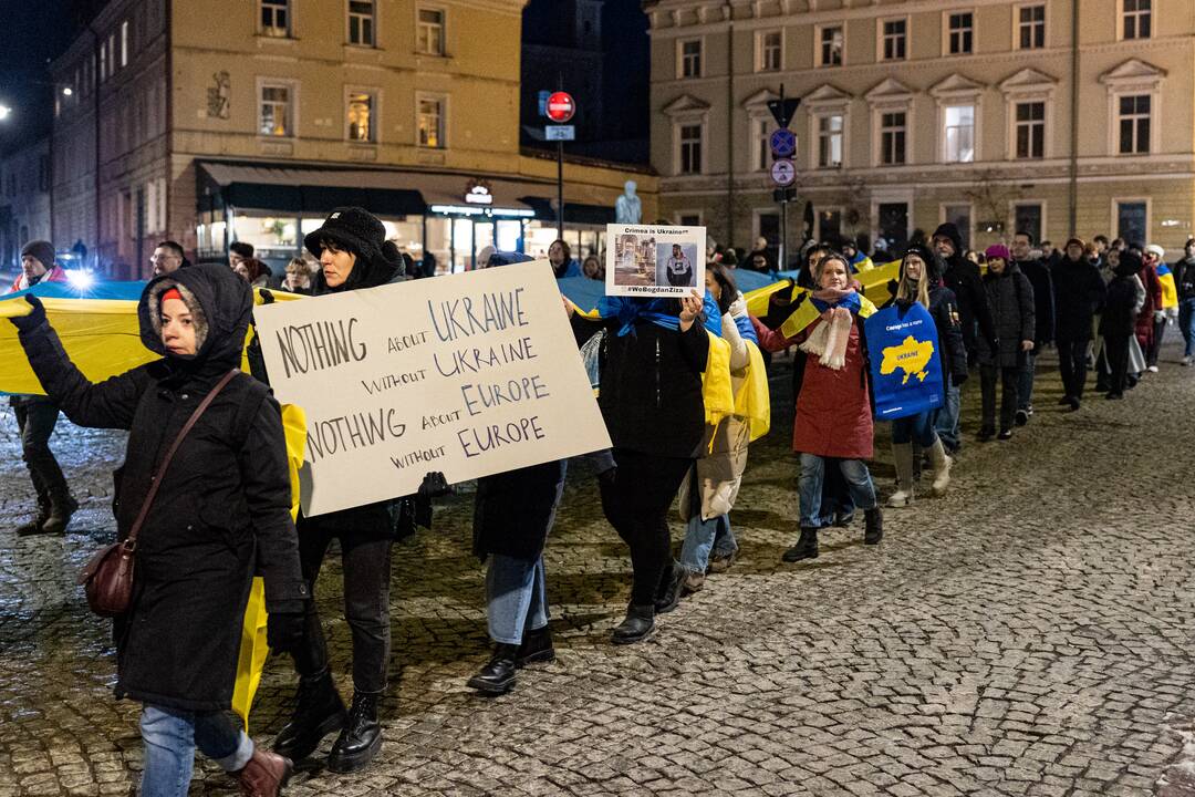 Paramos ir solidarumo eitynės „Ukraina – nedaloma!“