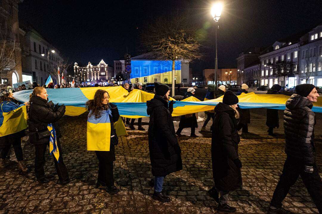 Paramos ir solidarumo eitynės „Ukraina – nedaloma!“