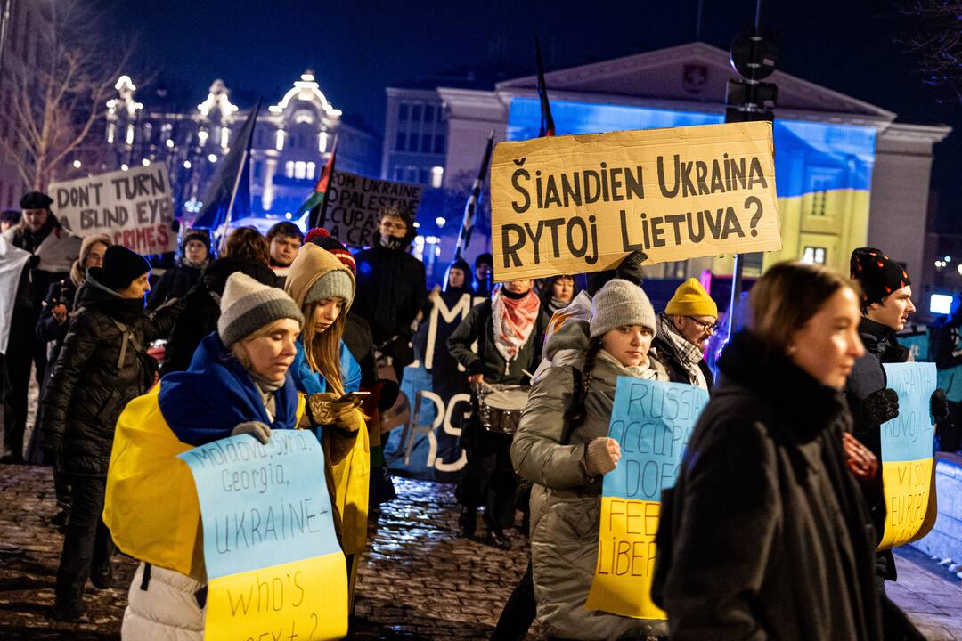 Paramos ir solidarumo eitynės „Ukraina – nedaloma!“