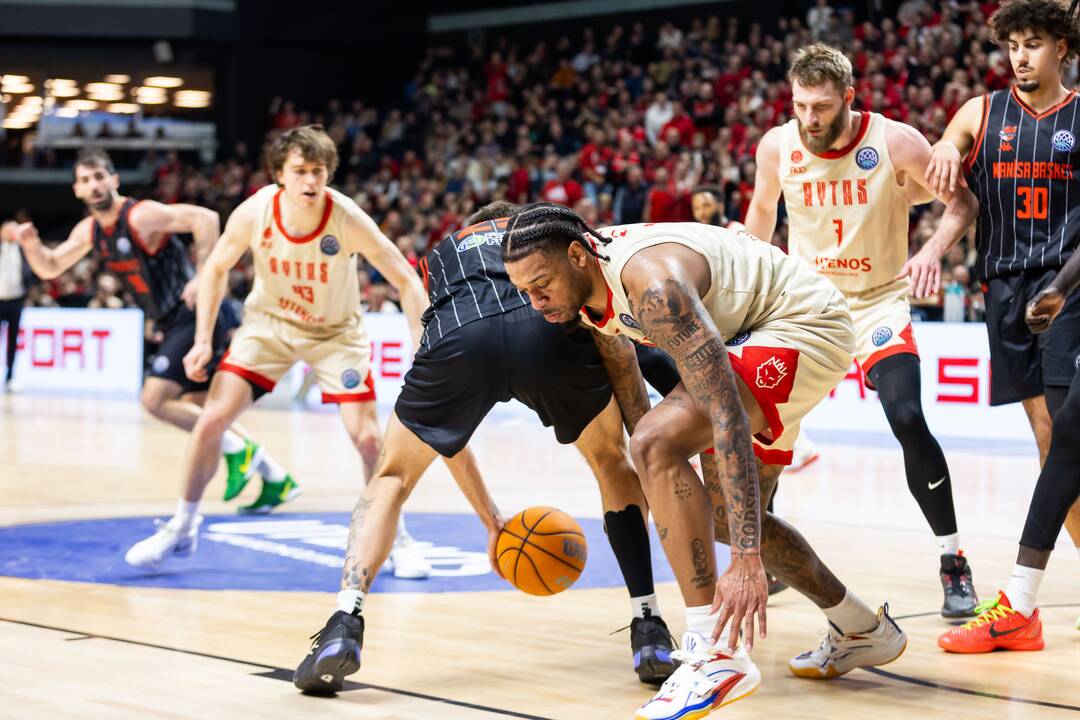 Čempionų lyga: Vilniaus „Rytas“ – Manisos „Manisa Basket“ 98:74