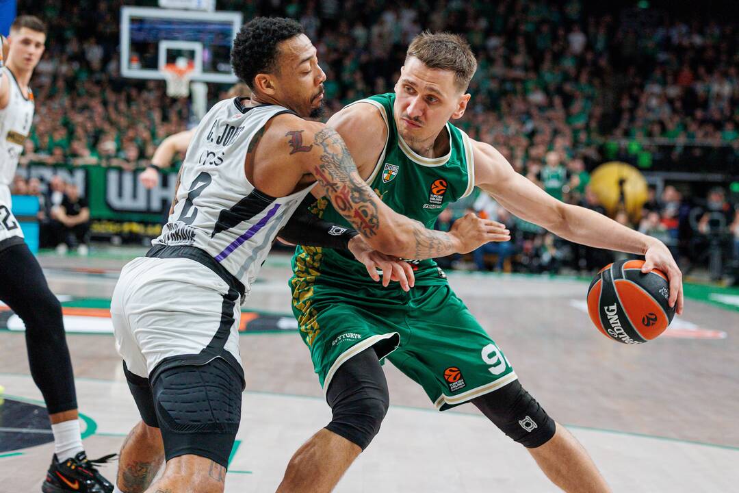 Eurolyga: Kauno „Žalgiris“ – Belgrado „Partizan“ 70:66