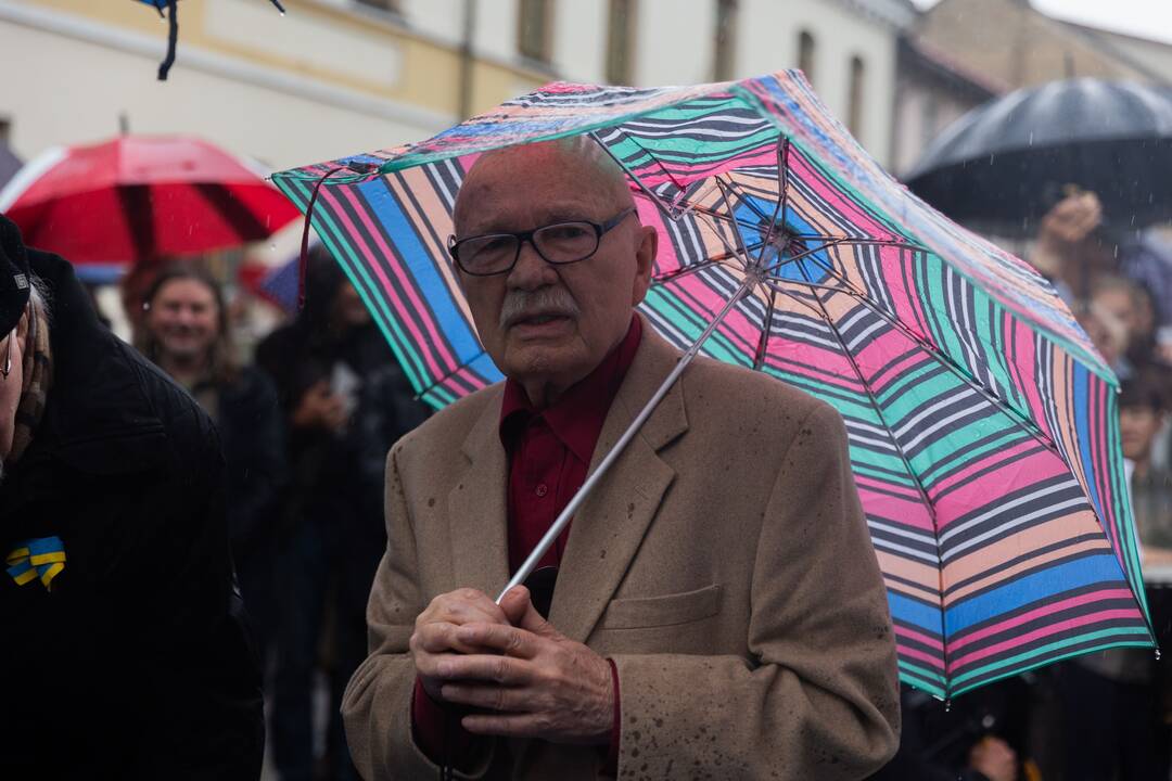 Užupio Obelisko atidengimas