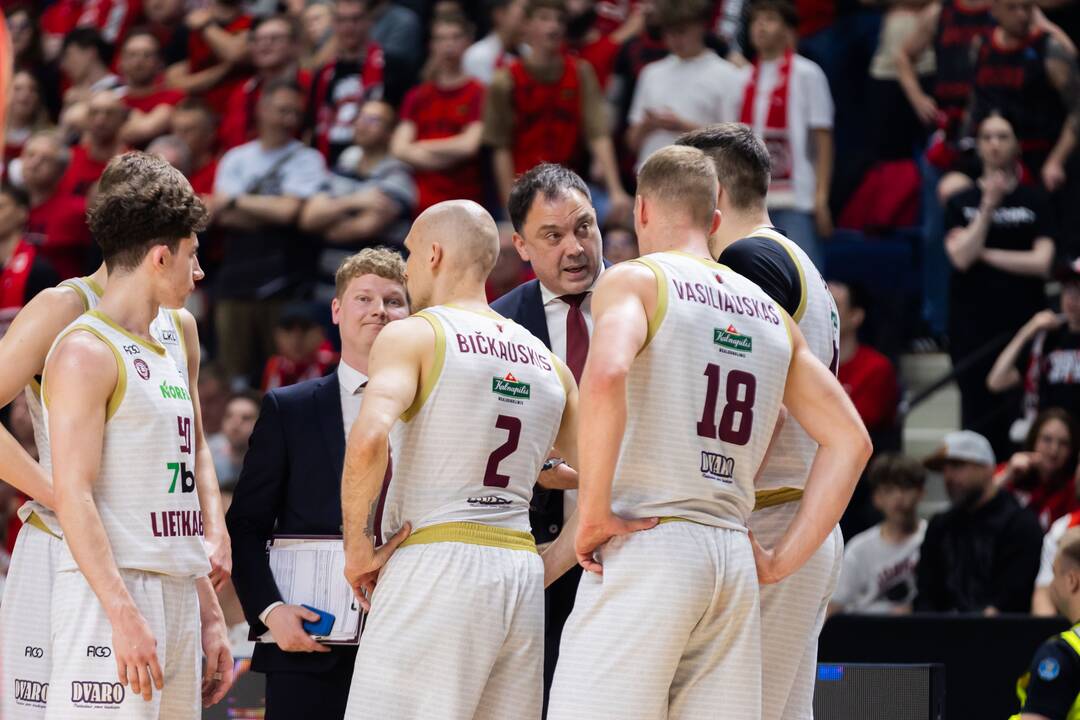 „Betsafe-LKL“ pusfinalis: Vilniaus „Rytas“ – Panevėžio „7bet-Lietkabelis“ 86:82