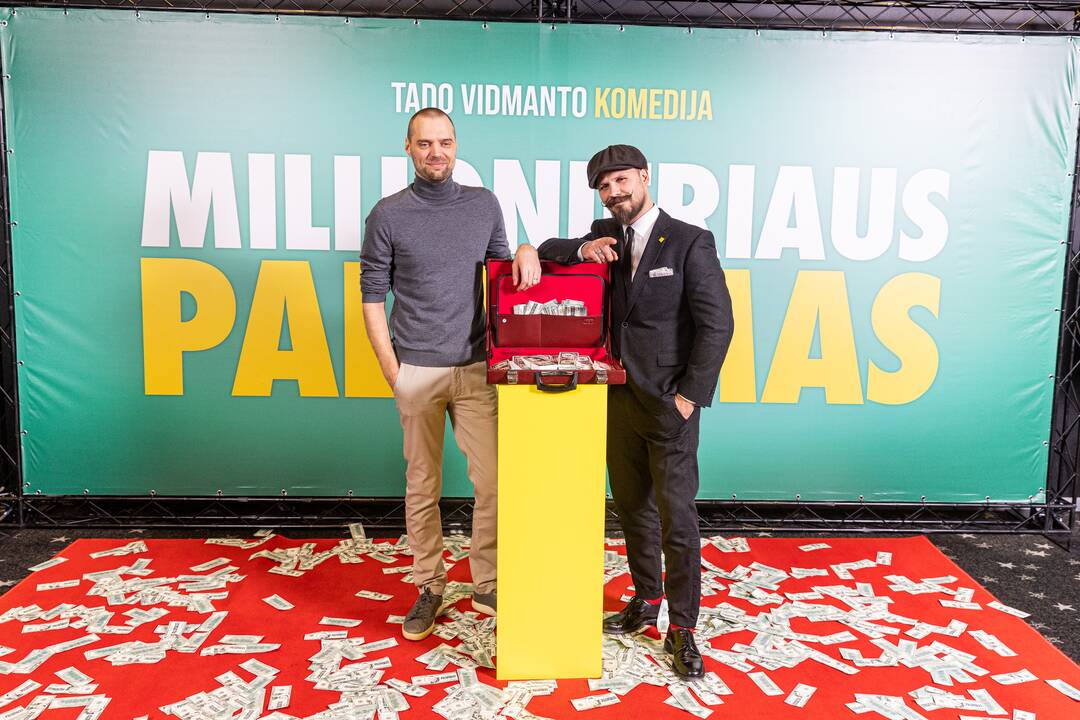 Tado Vidmanto komedijos „Milijonieriaus palikimas“ premjera