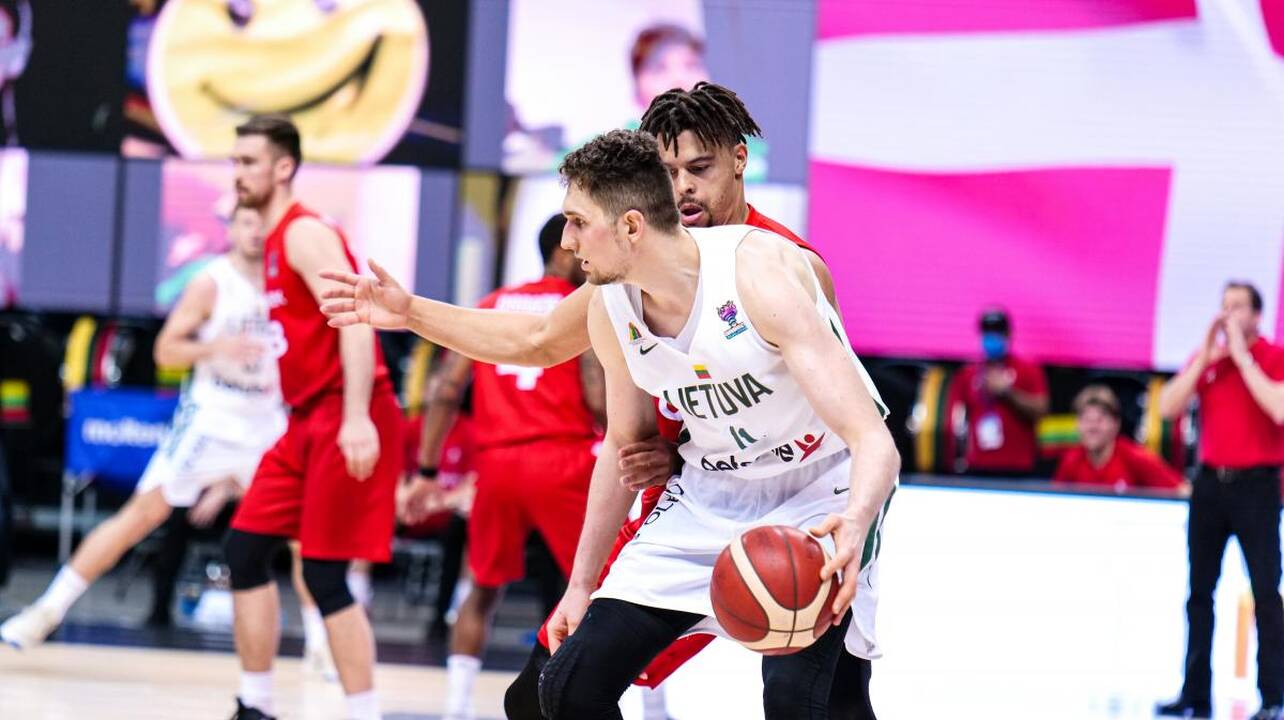 Europos krepšinio čempionato atranka: Lietuva – Danija 77:76