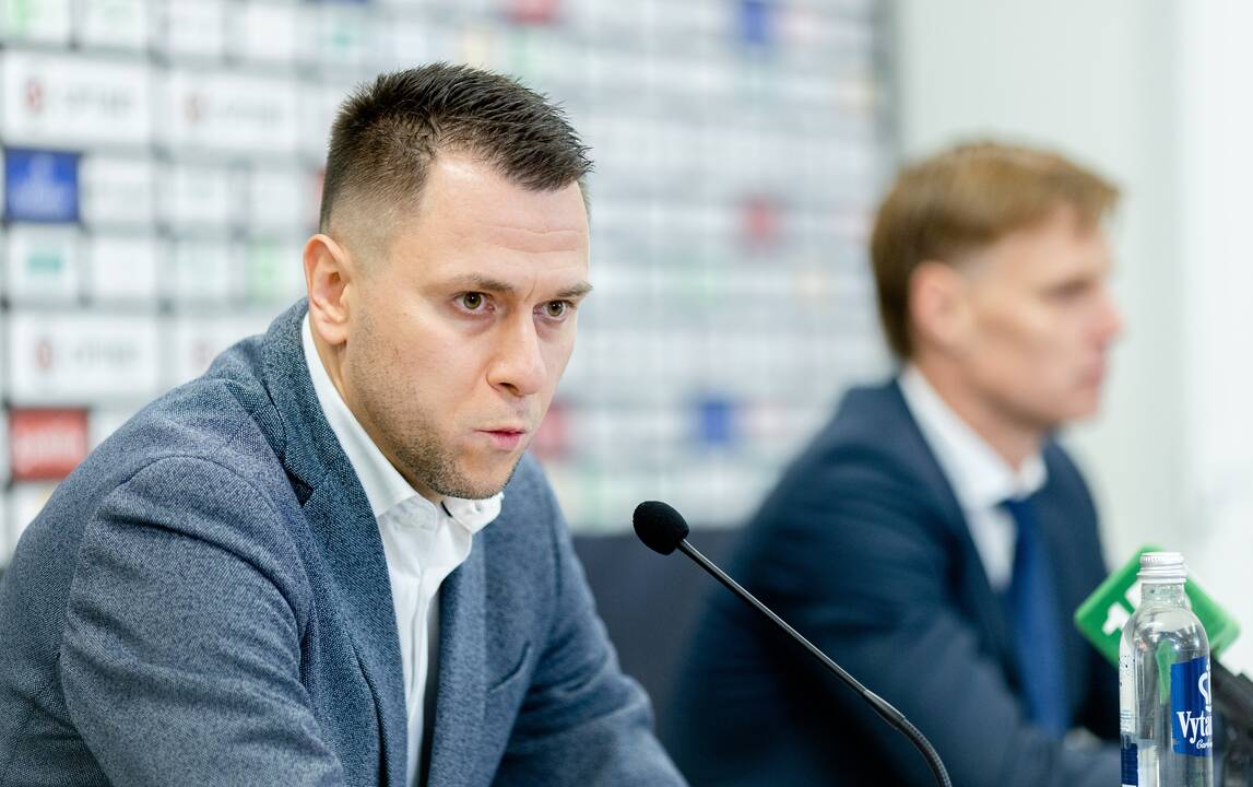 Pristatytas Lietuvos futbolo rinktinės treneris