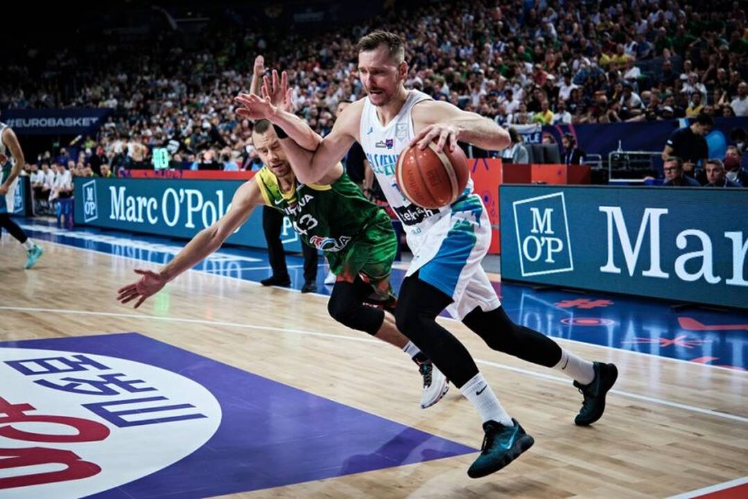 Europos krepšinio čempionatas: Lietuva – Slovėnija 85:92