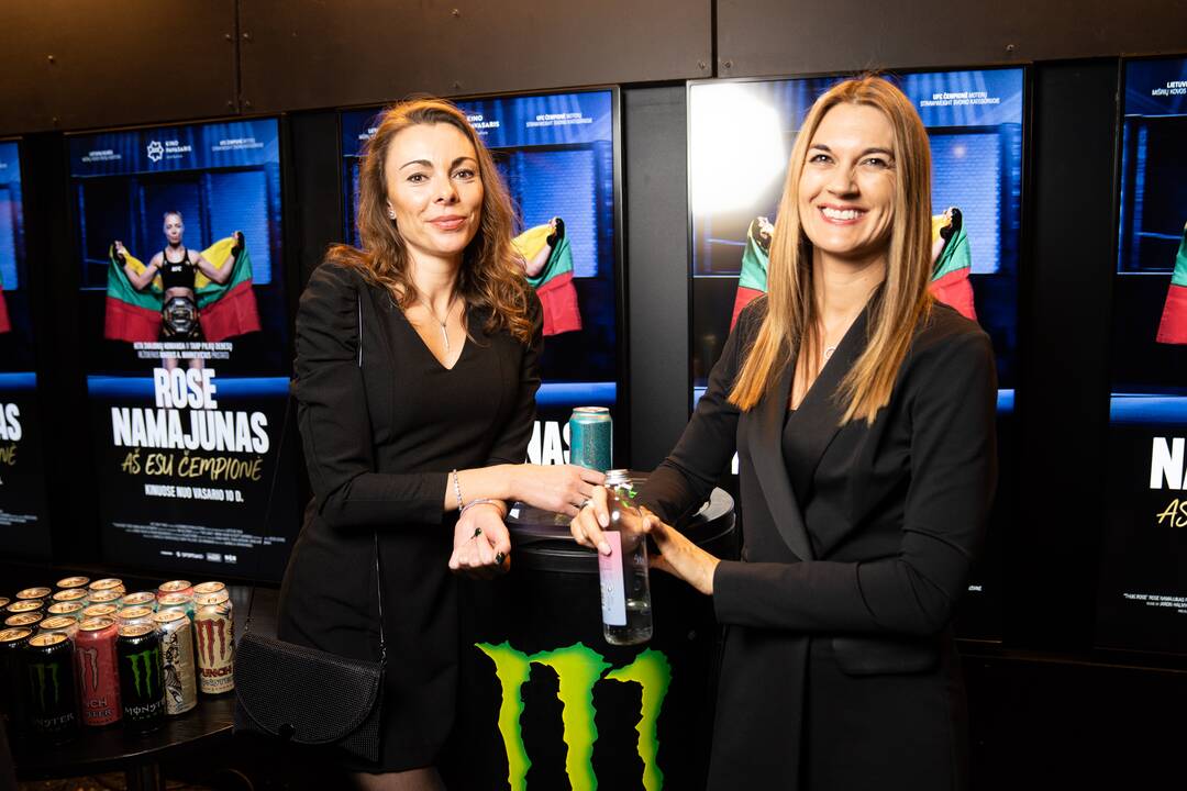 Filmo „Rose Namajunas: aš esu čempionė“ premjera