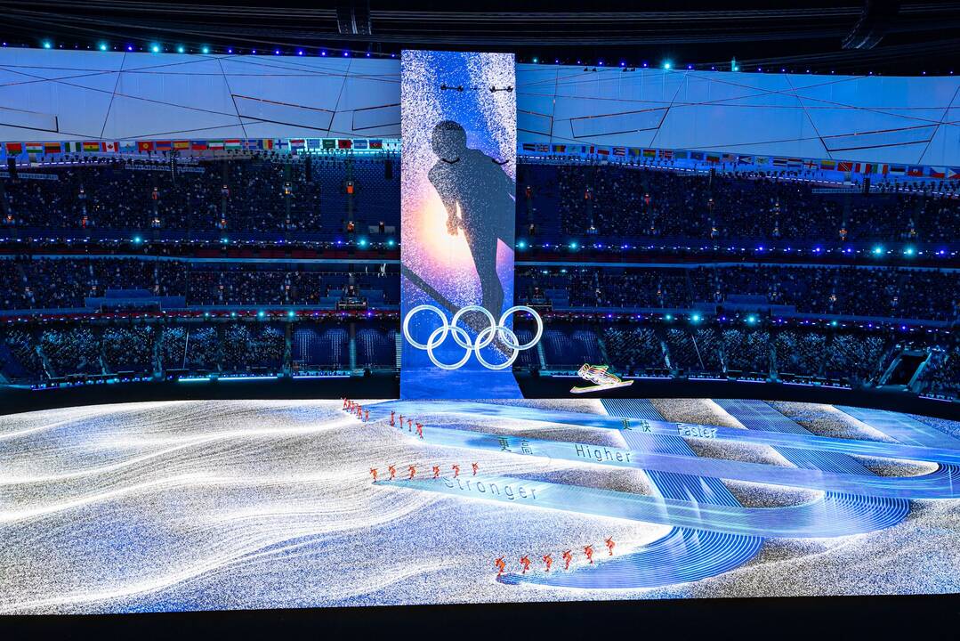 Žiemos olimpinių žaidynių atidarymo ceremonija