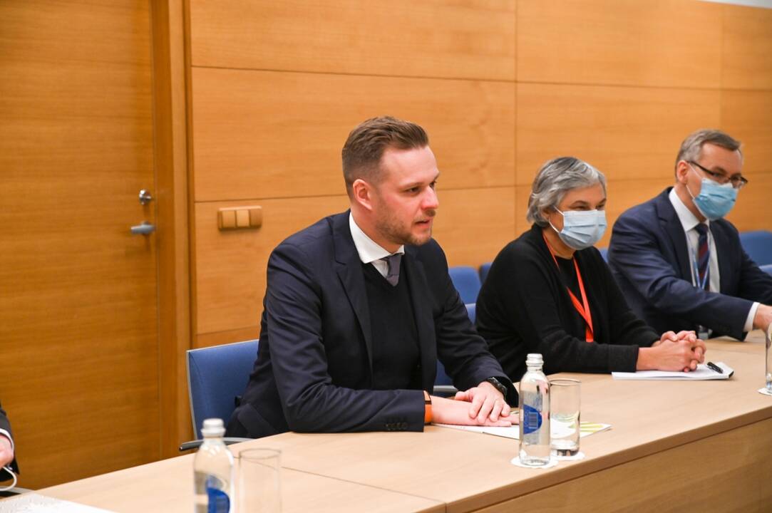  Nadia Murad ir Gabrielius Landsbergis