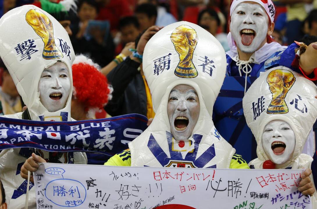 Pasaulio futbolo čempionatas: Dramblio Kaulo Krantas - Japonija