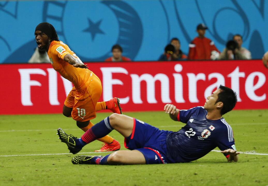 Pasaulio futbolo čempionatas: Dramblio Kaulo Krantas - Japonija