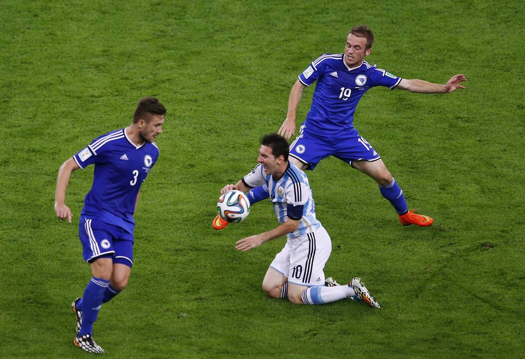 Pasaulio futbolo čempionatas: Argentina - Bosnija ir Hercegovina