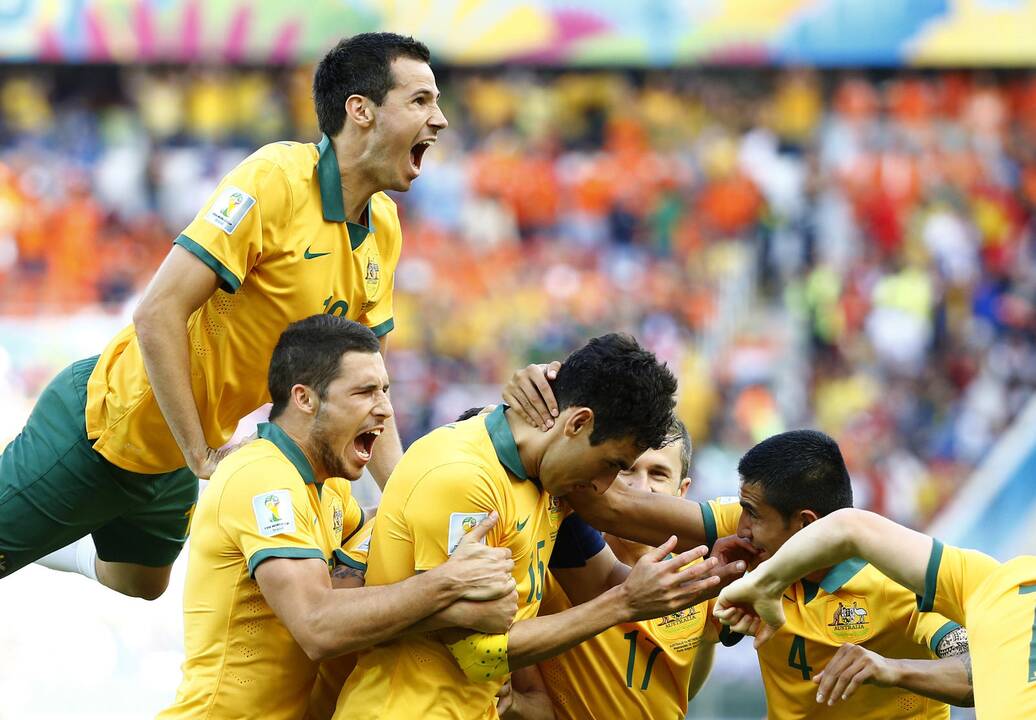 Pasaulio futbolo čempionatas: Olandija - Australija