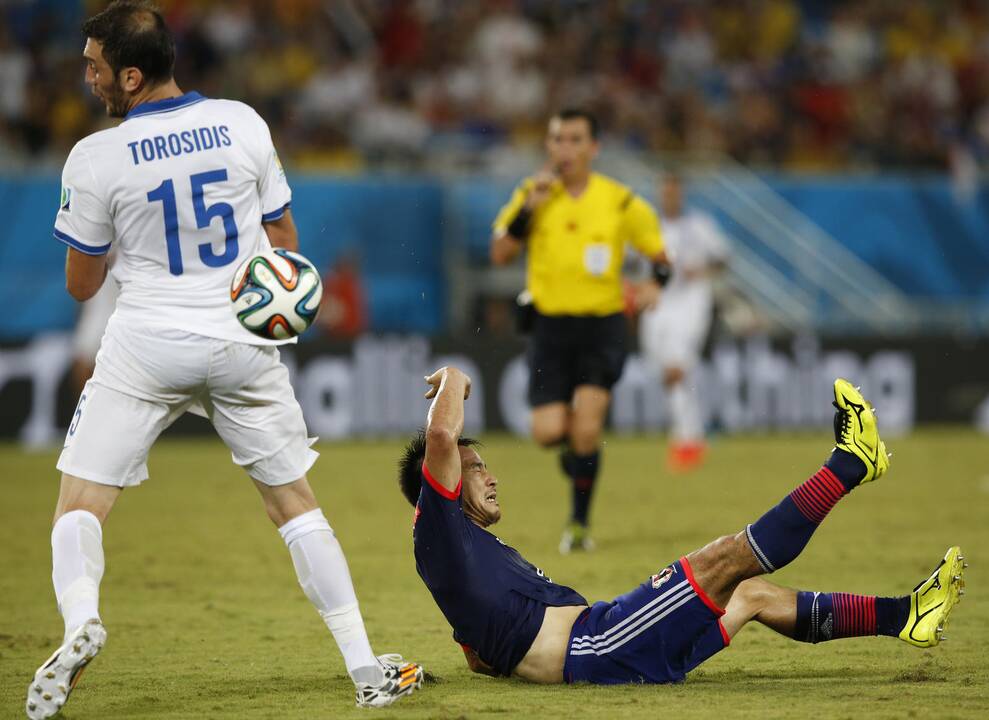 Pasaulio futbolo čempionatas: Japonija - Graikija