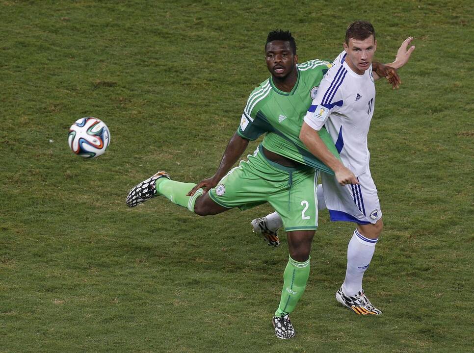 Pasaulio futbolo čempionatas: Bosnija ir Hercegovina - Nigerija