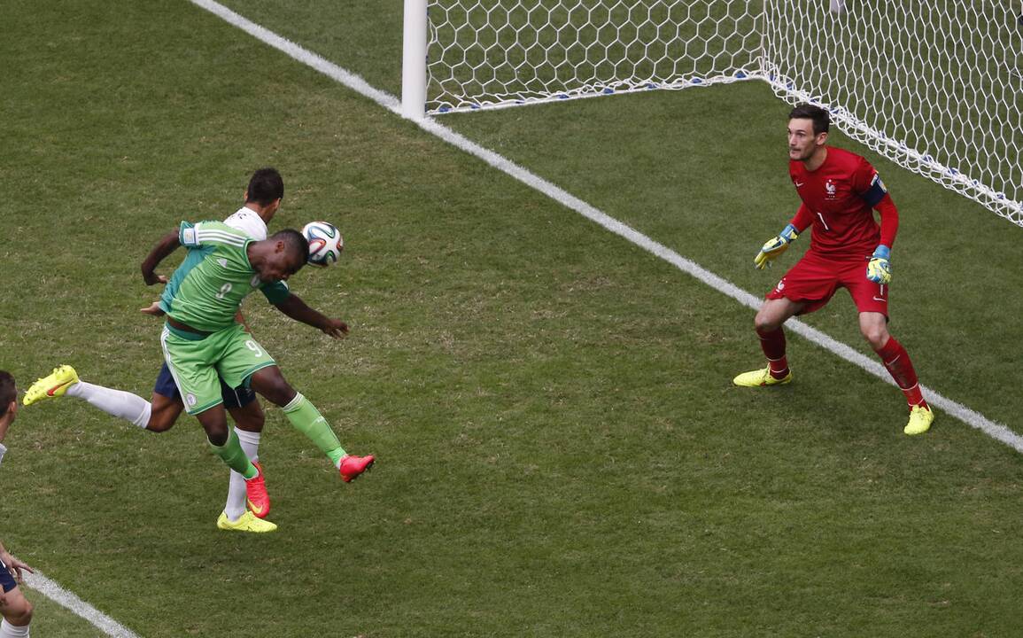 Pasaulio futbolo čempionatas: Prancūzija - Nigerija