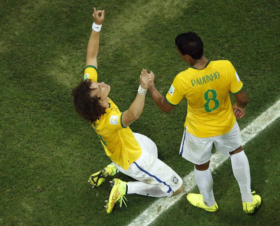 Pasaulio futbolo čempionato ketvirtfinalis: Brazilija - Kolumbija