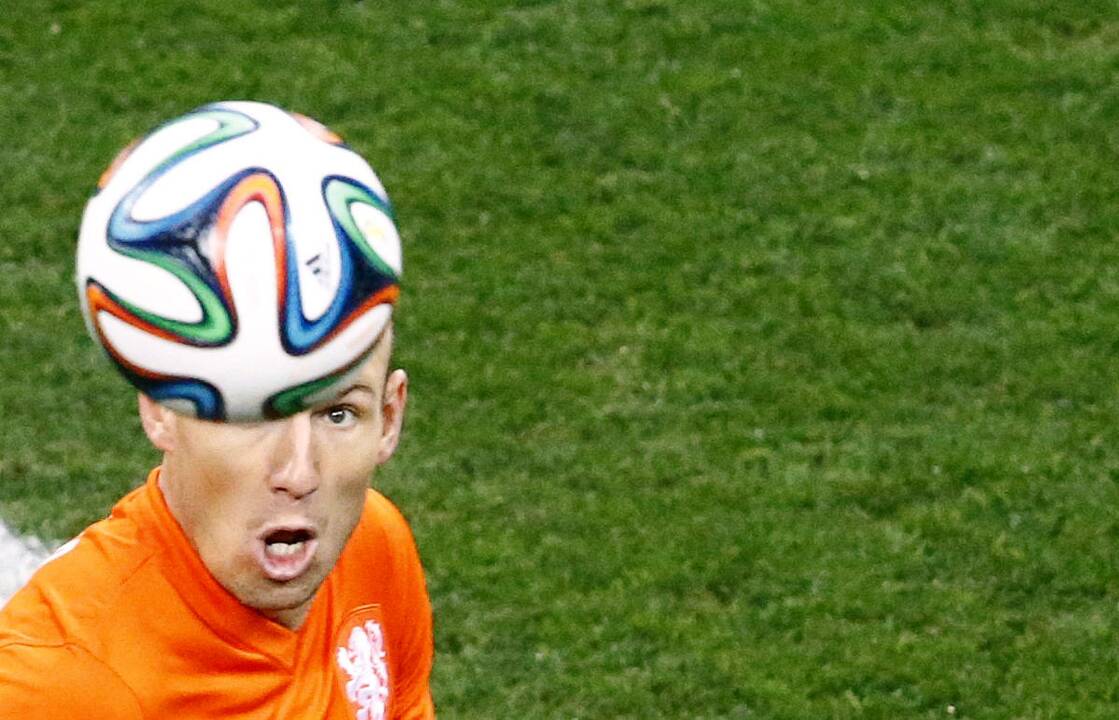 Pasaulio futbolo čempionato pusfinalis: Olandija - Argentina