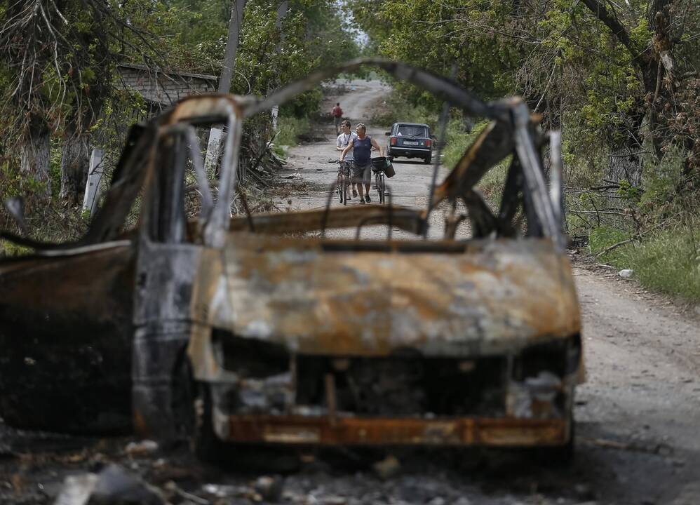 Ukrainoje per susirėmimus žūsta ir civiliai gyventojai