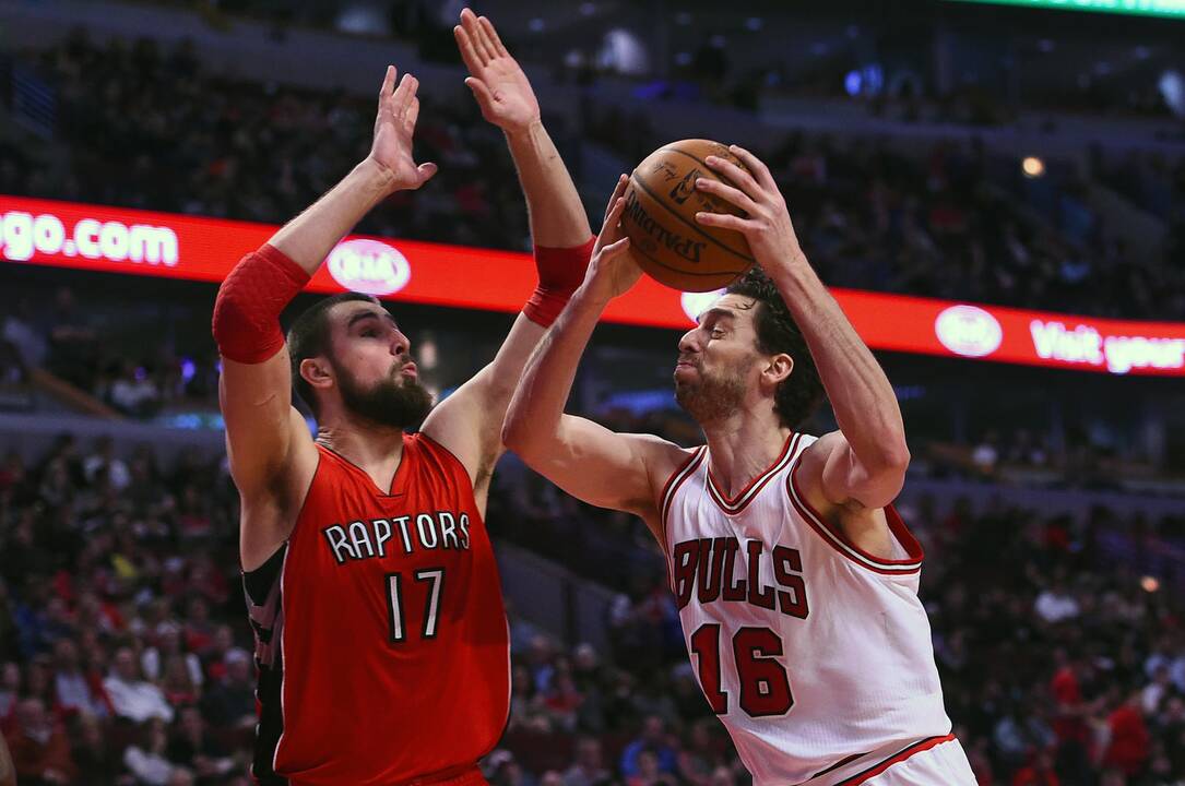 NBA: J. Valančiūnas į "Bulls" krepšį įmetė penkis taškus