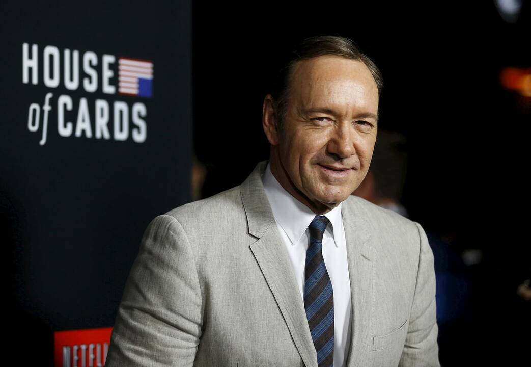 Aktoriui Kevinui Spacey suteiktas garbės riterio titulas
