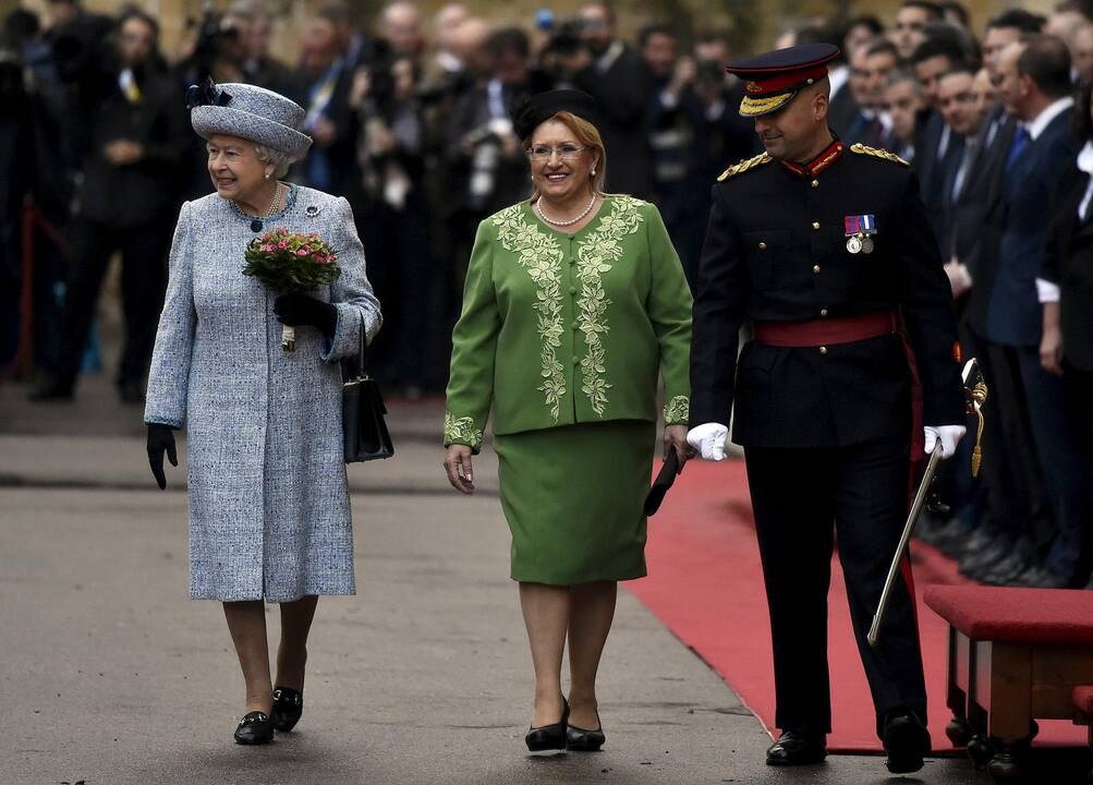 Britanijos karalienė Elizabeth II „sugrįžo namo“ į Maltą