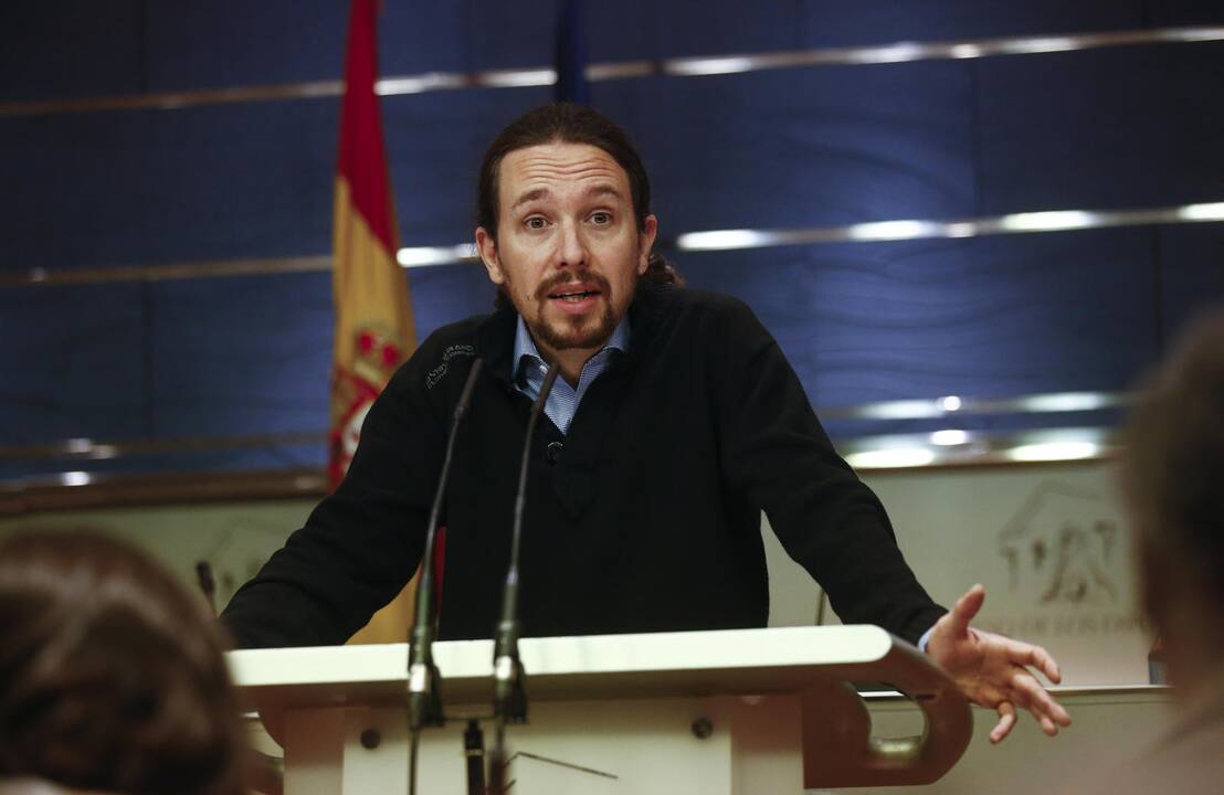 "Podemos" lyderis Pablo Iglesias