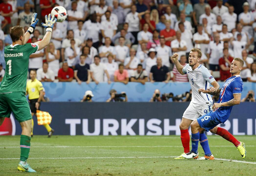 Euro 2016: Islandija - Anglija 2:1