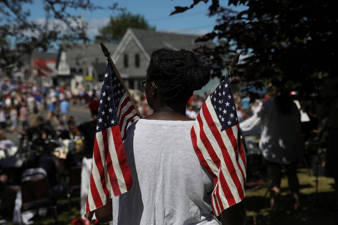 Amerikiečiai švenčia Nepriklausomybės dieną