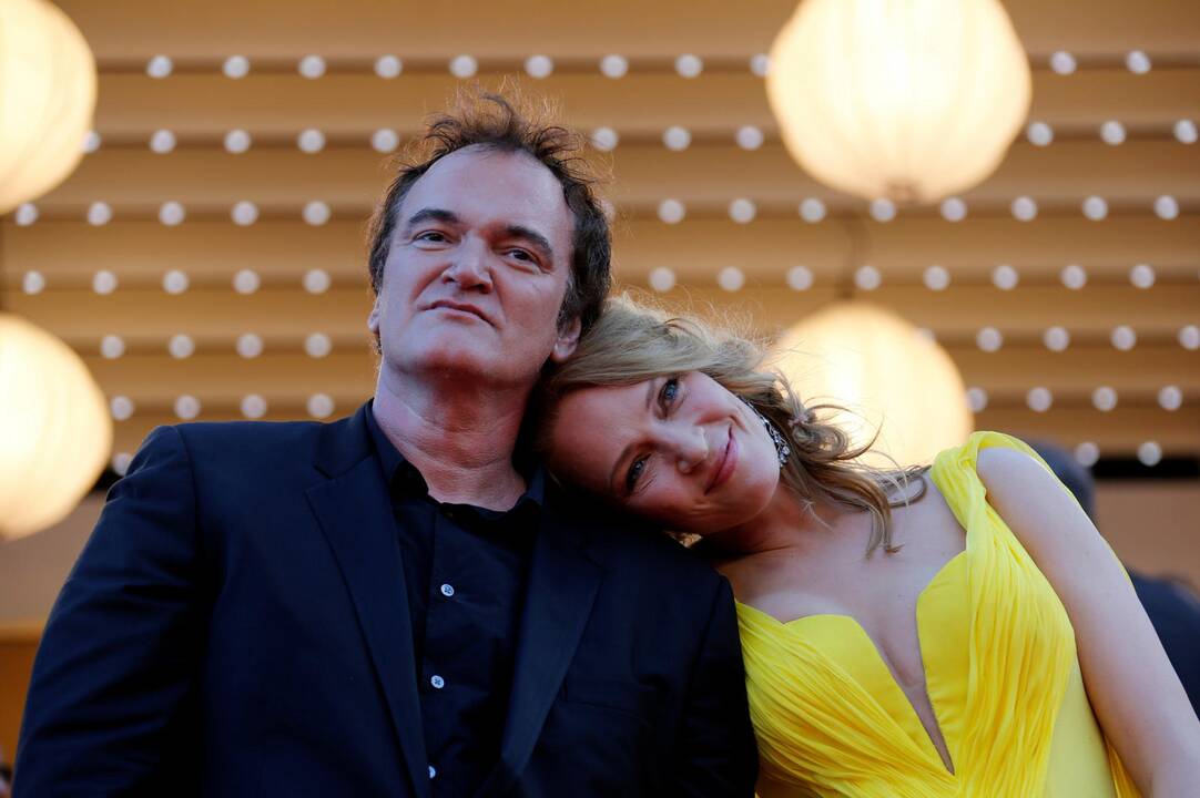 Quentinas Tarantino ir Uma Thurman